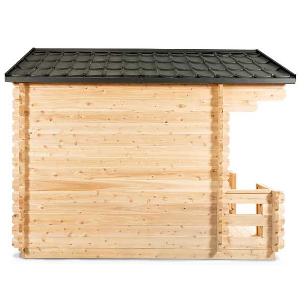 CT Georgian Cabin Sauna with Porch | 2-6 People | Wood or Electric Heater