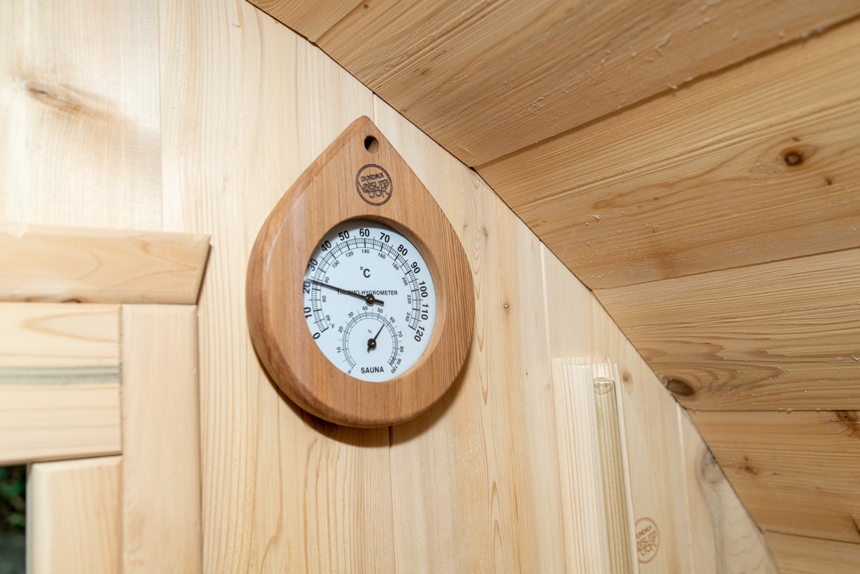 Dundalk Canadian Timber White Cedar Tranquility Outdoor | 2-4 People | Wood or Electric Heater
