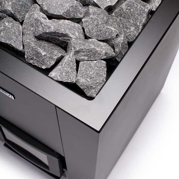 Narvi Kaamos 20 Wood Burning Heater + Box of Sauna Rocks