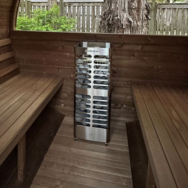 Homecraft Revive 7.5kw Sauna Heater & TKE2-2 Digital Sauna Control