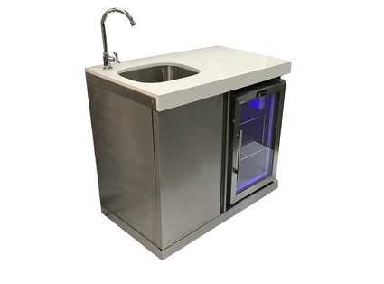 Mont Alpi Beverage Center - Stainless Steel