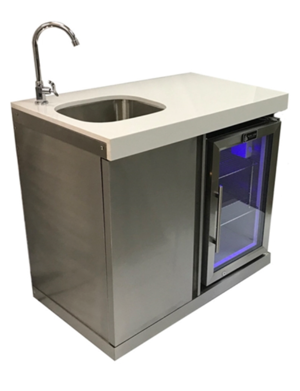 Mont Alpi Beverage Center - Stainless Steel