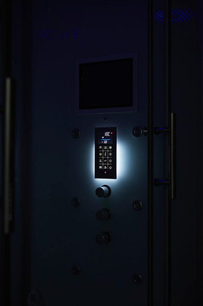 Platinum Catania Steam Shower - White