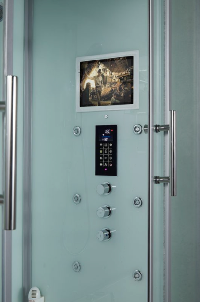 Platinum Catania Steam Shower - White