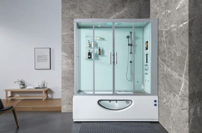 Platinum Catania Steam Shower - White