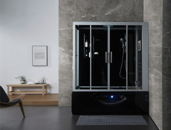 Platinum Catania Steam Shower - Black