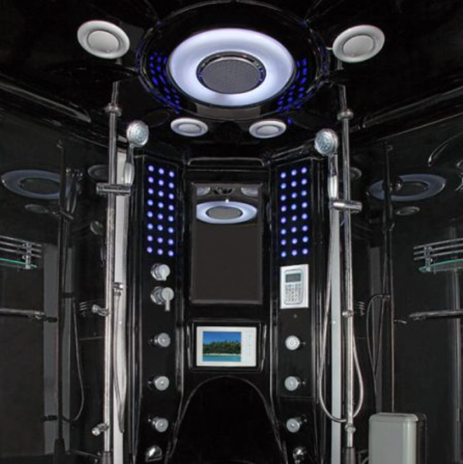 Valencia Steam Shower - Black