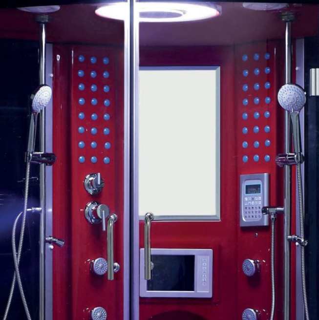 Valencia Steam Shower - Red