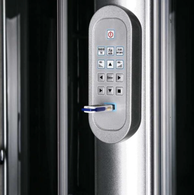 Siena Steam Shower - White