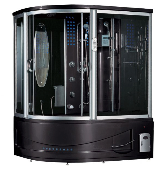 Siena Steam Shower - Black