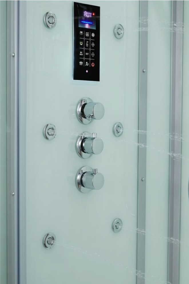 Platinum Arezzo Steam Shower - White