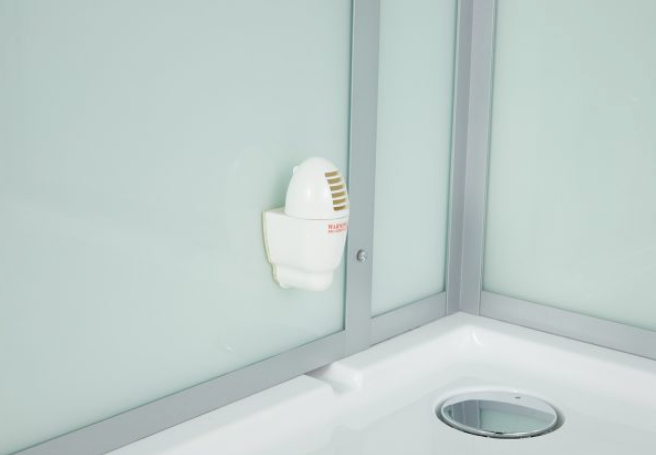 Platinum Arezzo Steam Shower - White