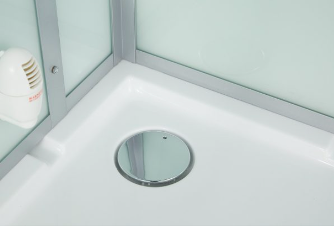 Platinum Arezzo Steam Shower - White