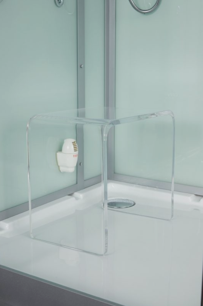 Platinum Arezzo Steam Shower - White