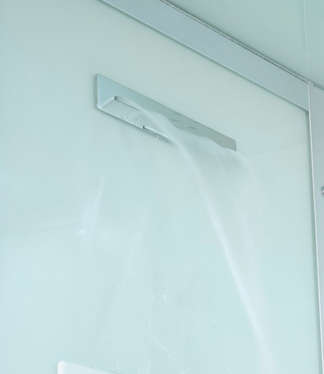 Platinum Arezzo Steam Shower - White