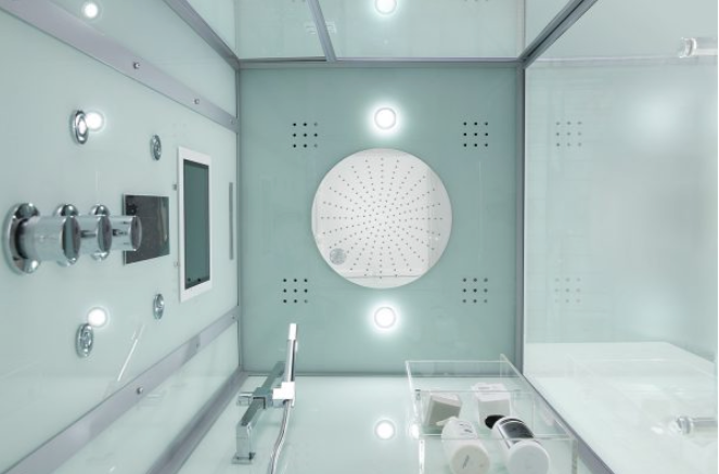 Platinum Arezzo Steam Shower - White