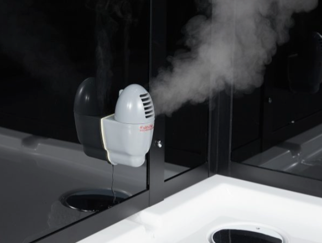 Platinum Arezzo Steam Shower - Black