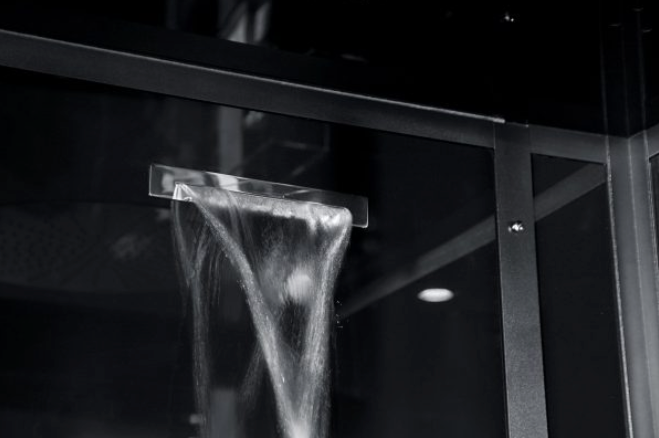 Platinum Arezzo Steam Shower - Black