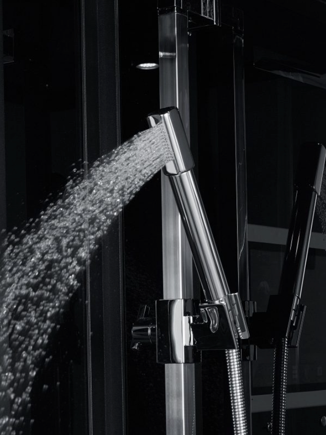 Platinum Arezzo Steam Shower - Black