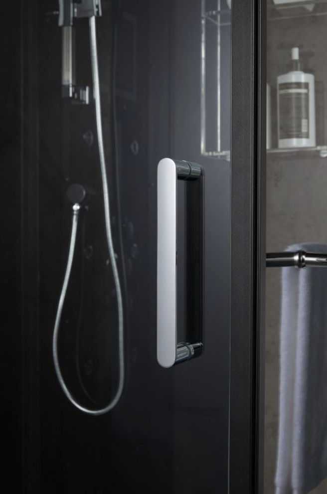 Platinum Arezzo Steam Shower - Black