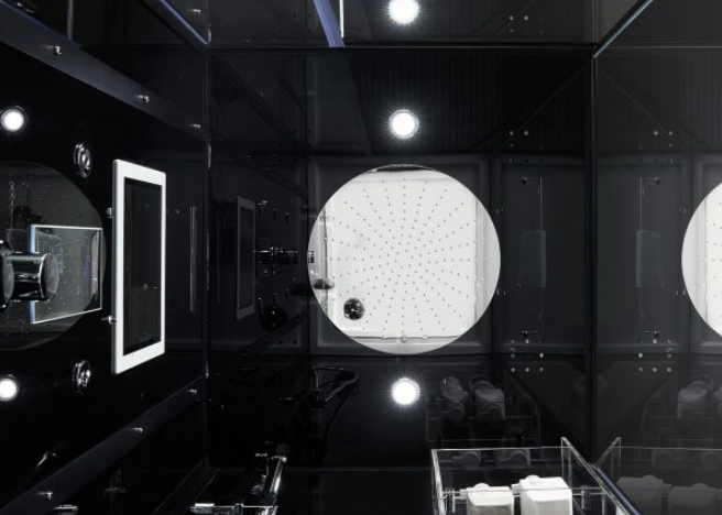 Platinum Arezzo Steam Shower - Black