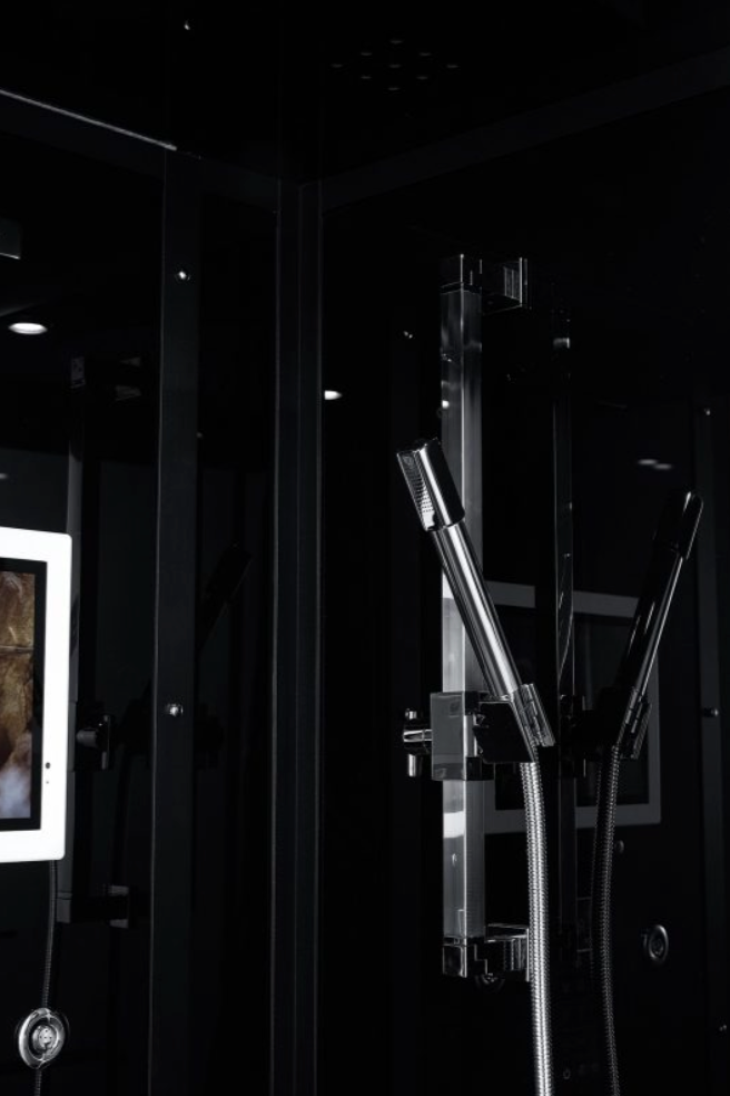 Platinum Lucca Steam Shower - Black