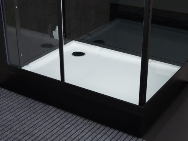 Platinum Lucca Steam Shower - Black