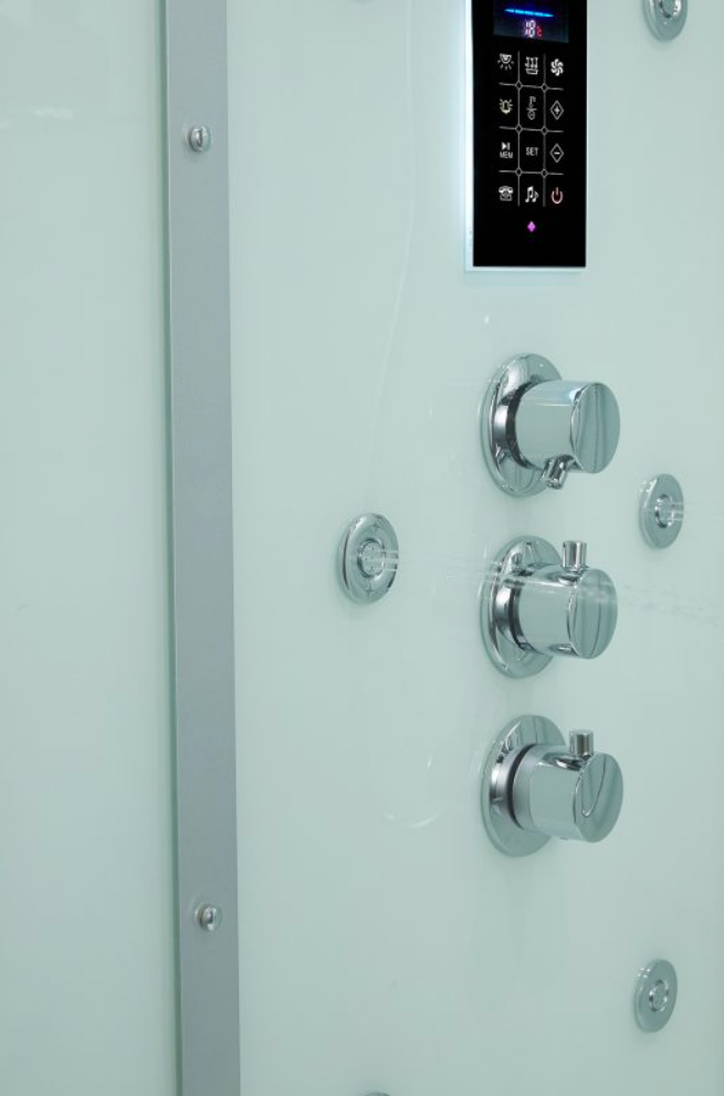 Platinum Anzio Steam Shower - White