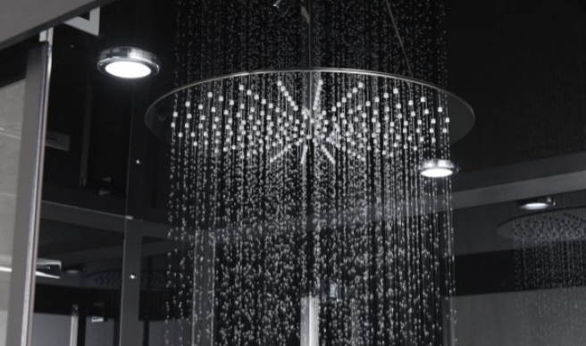 Platinum Anzio Steam Shower - Black