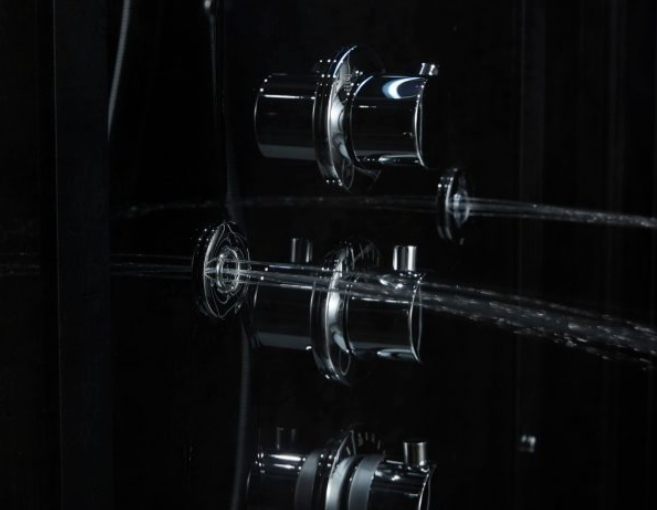 Platinum Anzio Steam Shower - Black