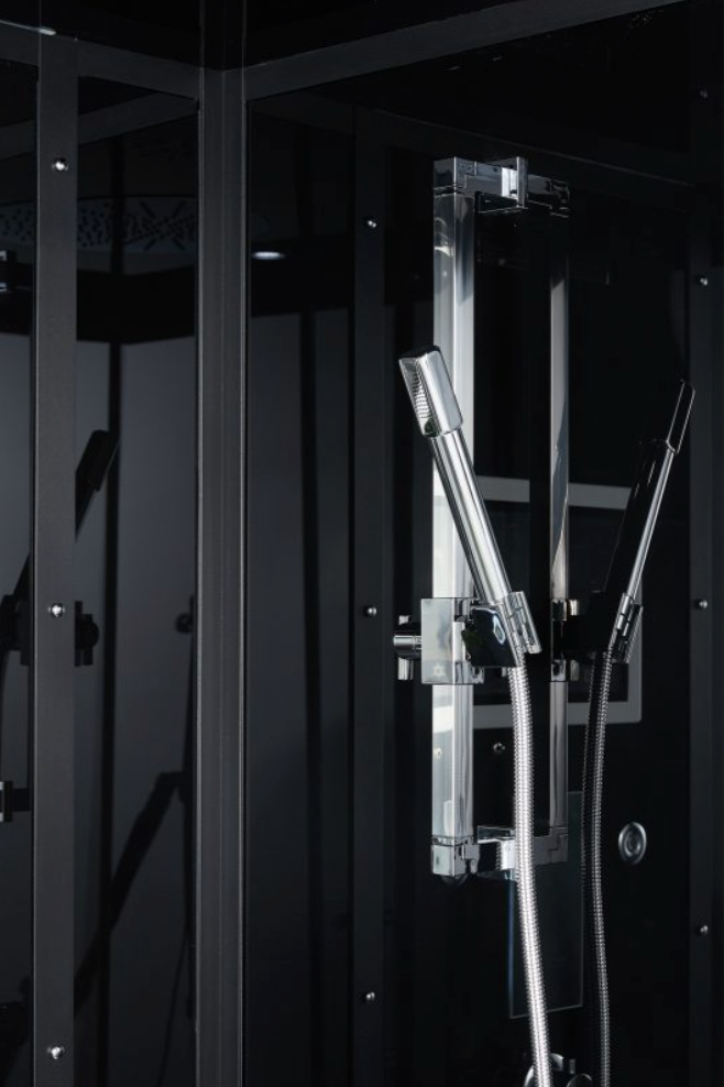 Platinum Anzio Steam Shower - Black