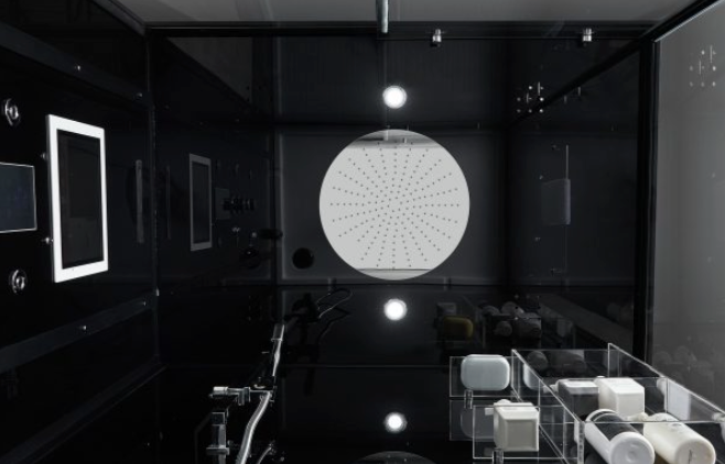 Platinum Anzio Steam Shower - Black