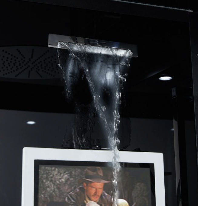 Platinum Anzio Steam Shower - Black