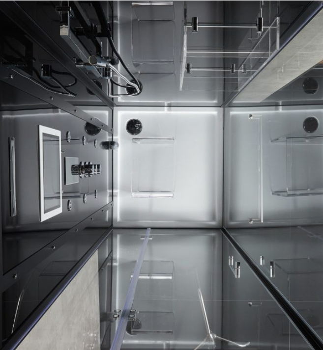 Platinum Anzio Steam Shower - Black