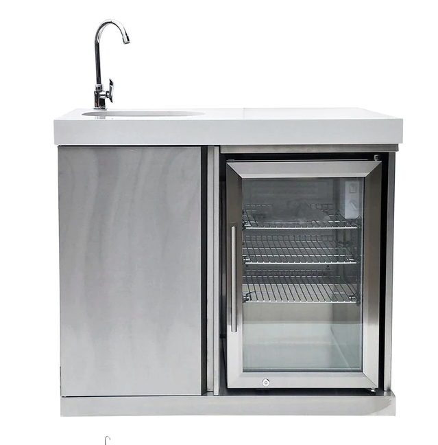 Mont Alpi Beverage Center - Stainless Steel