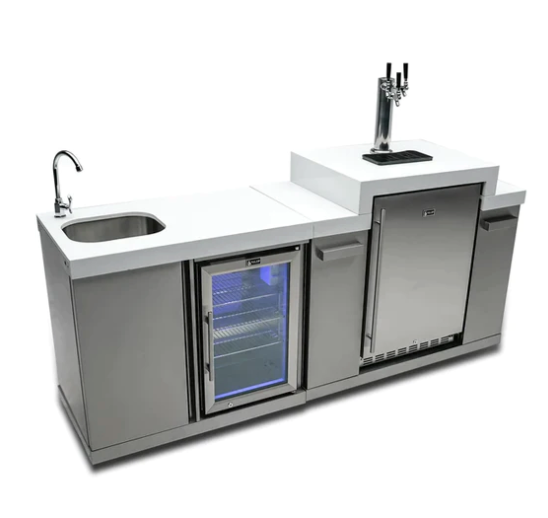 Mont Alpi Beverage Center and Kegerator - MA-BEVKEG