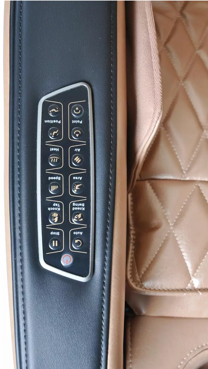 Kahuna CM L-Track Zero Gravity Compact Massage Chair Hani3800 Gold