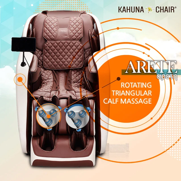 Kahuna Arete Massage Chair EM-ARETE - Brown