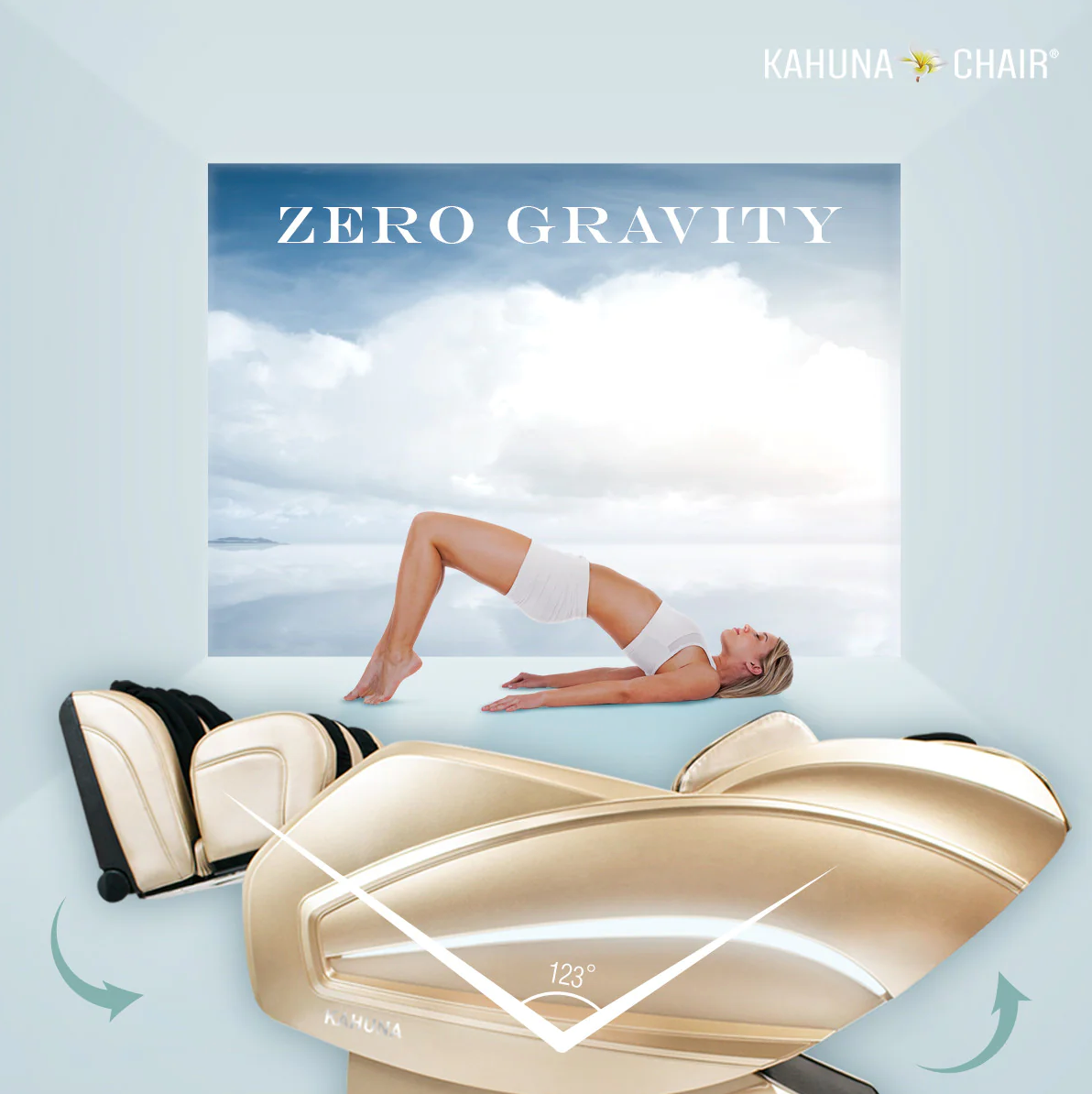Kahuna HM-Kappa Massage Chair - Purple/White