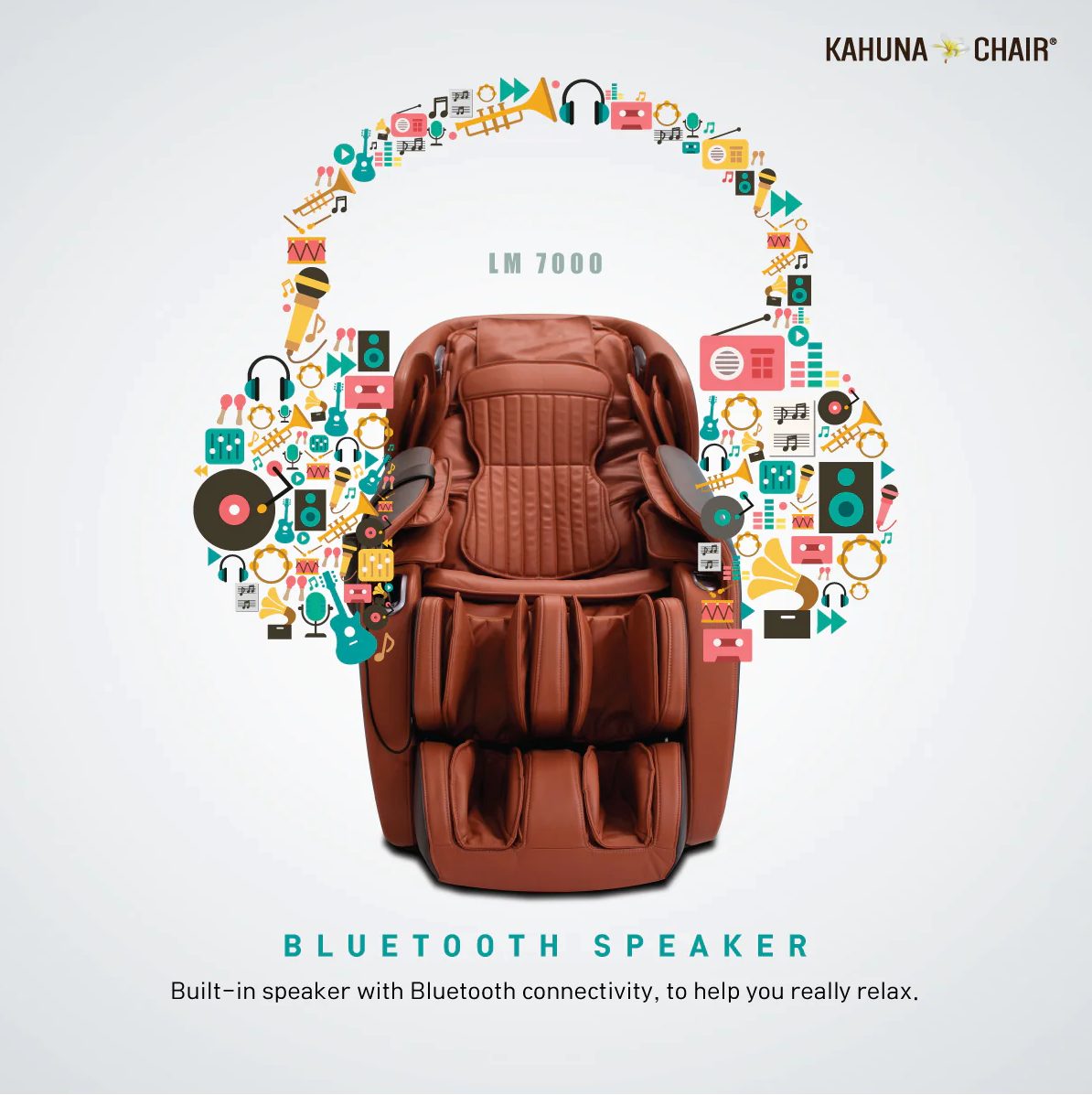 Kahuna LM-7000 Massage Chair - Black