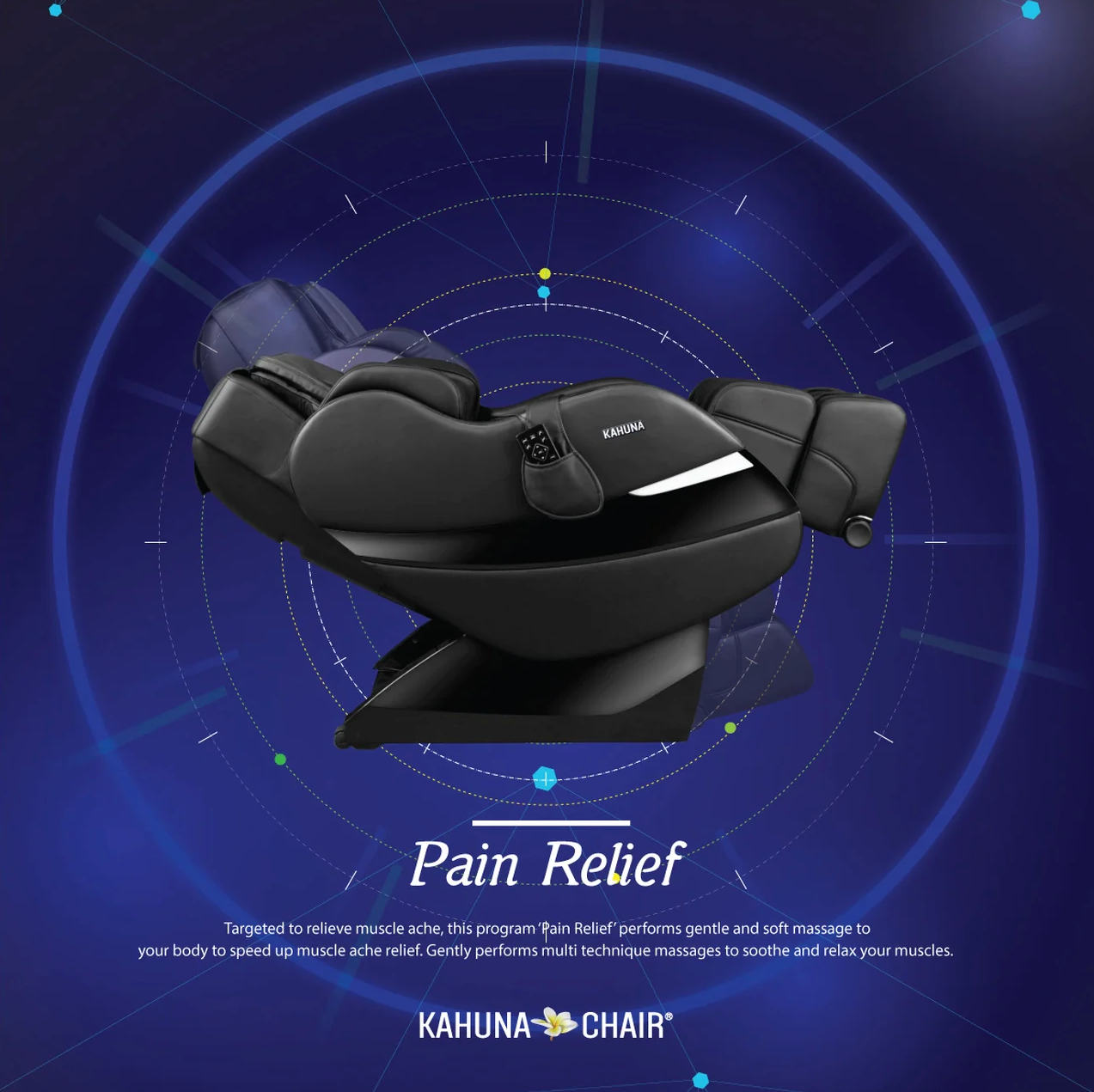 Kahuna SM Premium SL track Massage Chair - Cloud