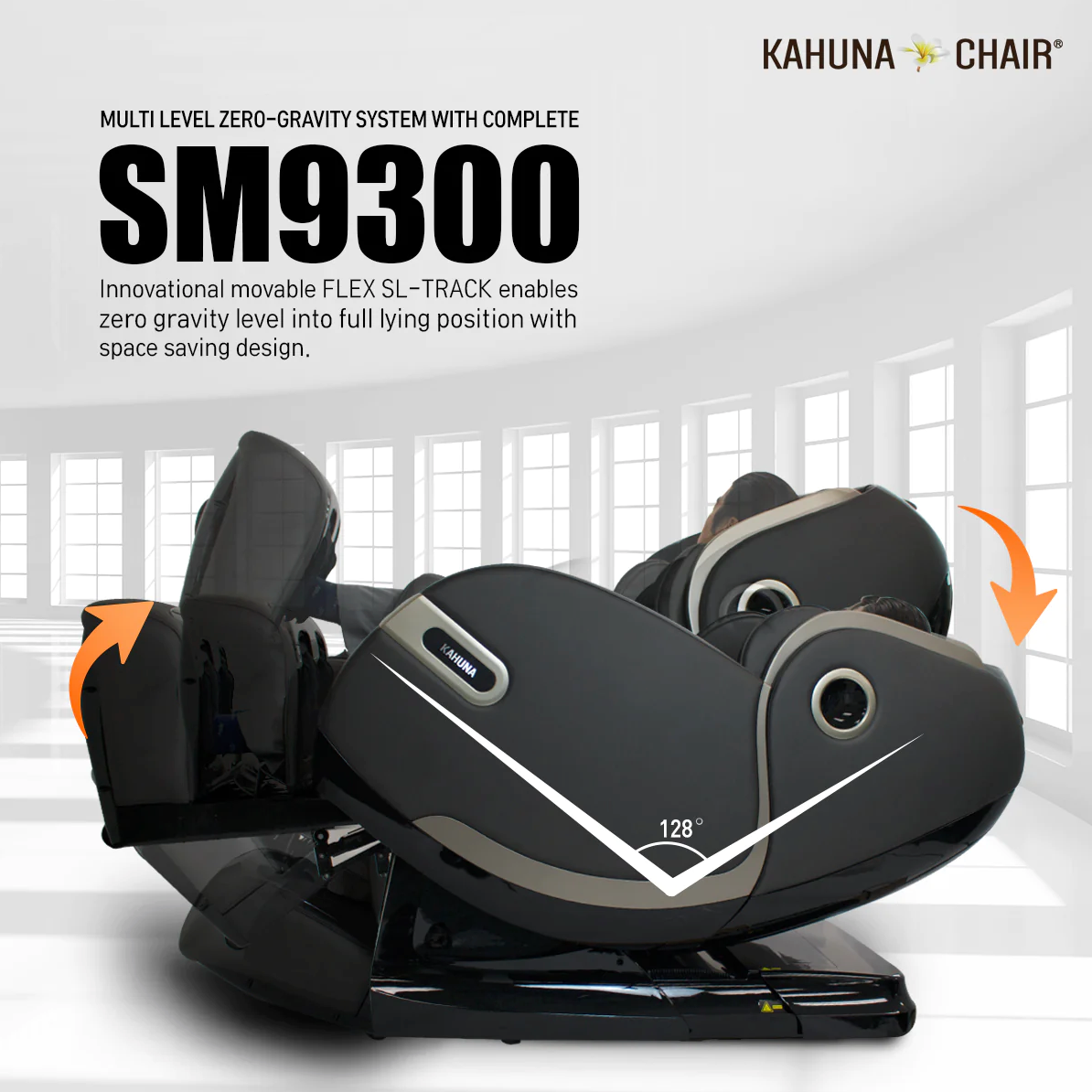 Kahuna SM 9300 Massage Chair - Black