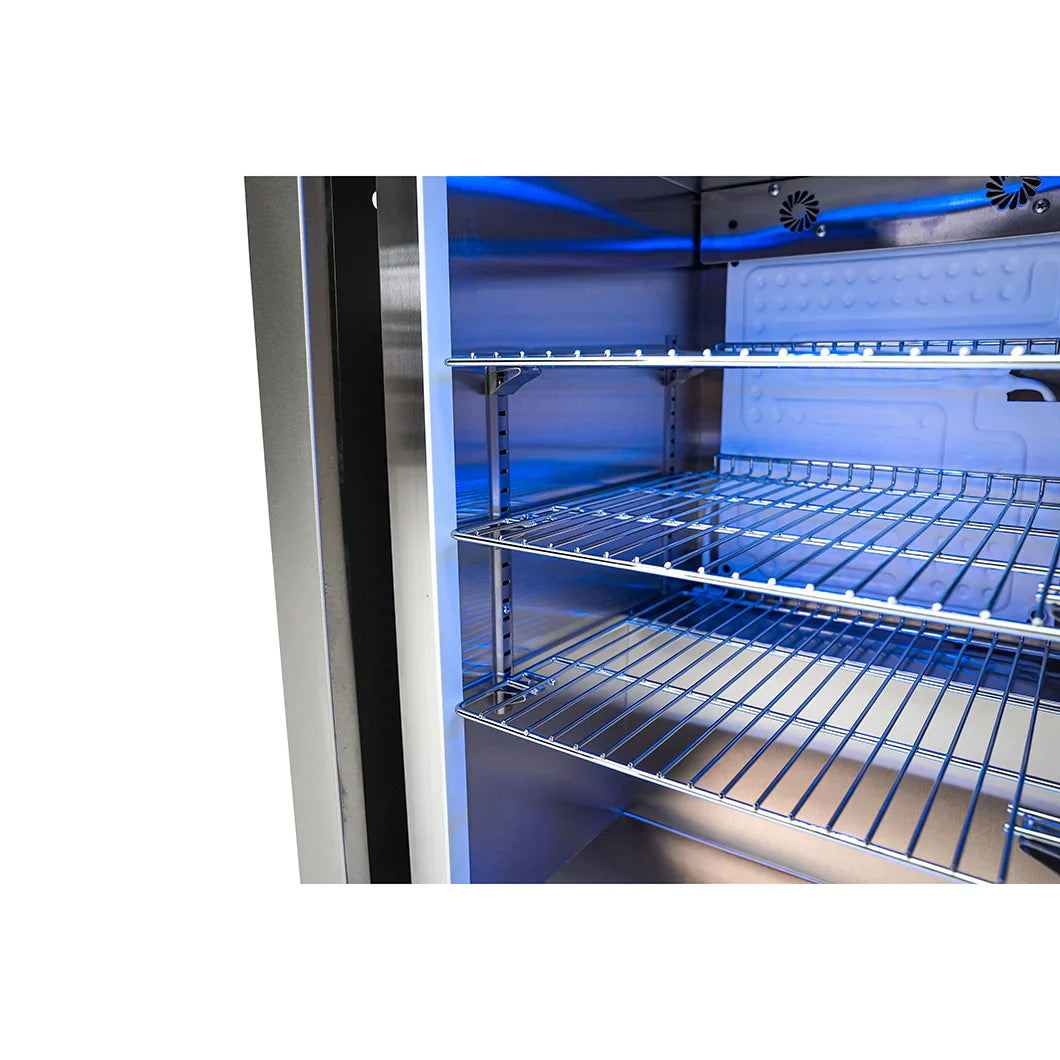 Mont Alpi 6-Burner Island with a Beverage Center MAi805-BEV - 132''