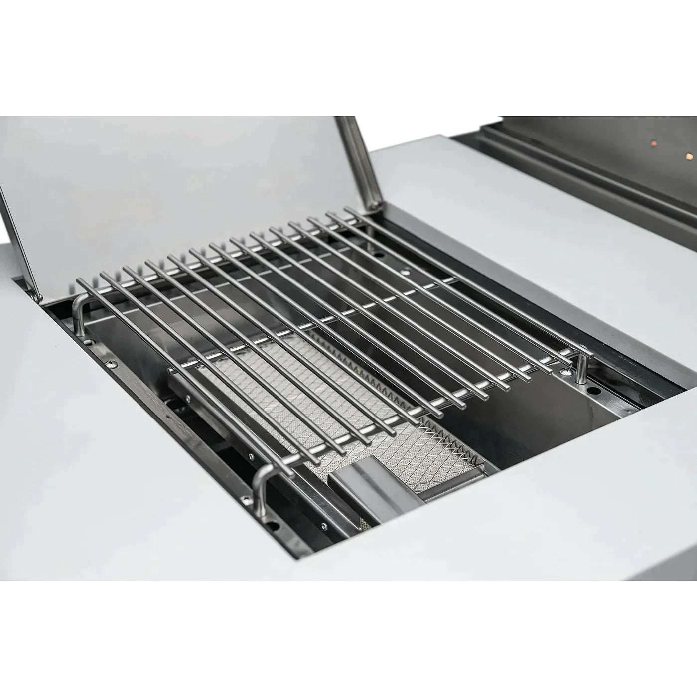 Mont Alpi 805 Deluxe BBQ Grill Island with Kegerator & Beverage Center - MAi805-DKEGBEV