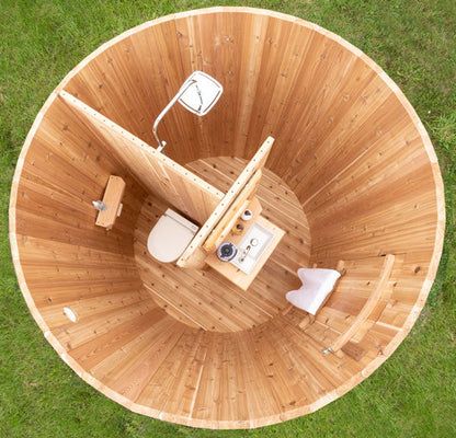 Skylight Outdoor Washroom-Bathroom-Shower Combo Complete