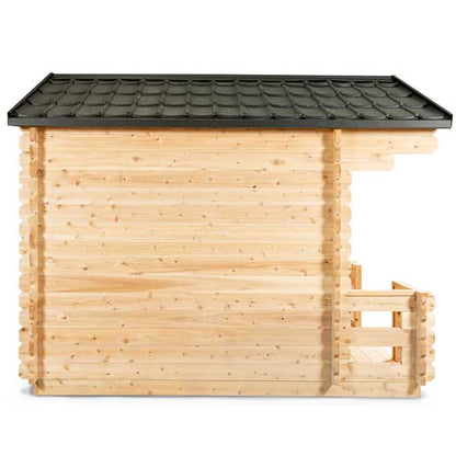 CT Georgian Cabin Sauna with Porch | 2-6 People | Wood or Electric Heater