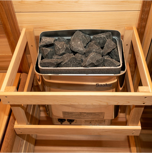 Saaku Electric Heater - 8KW with Rocks