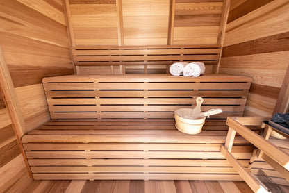Outdoor 570 Pure Cube Sauna - 4 Person