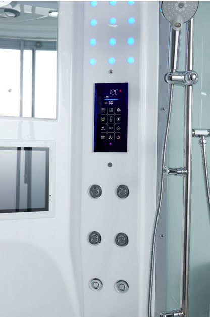 Platinum Superior Steam Shower - White