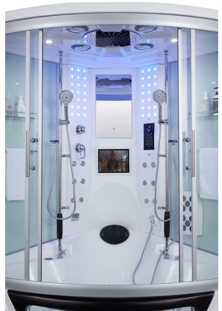 Platinum Superior Steam Shower - White